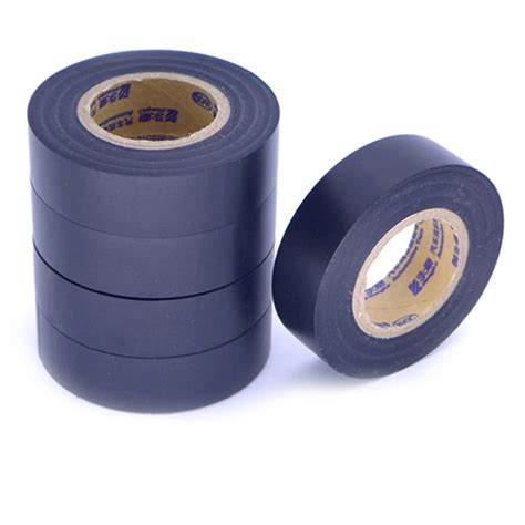 Electrical Tape 18mmx25m Black Pvc Waterproof Electrical Tapes Flame