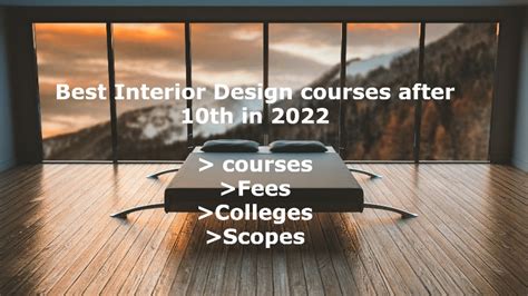 Best Interior Design Courses After 10th In 2022