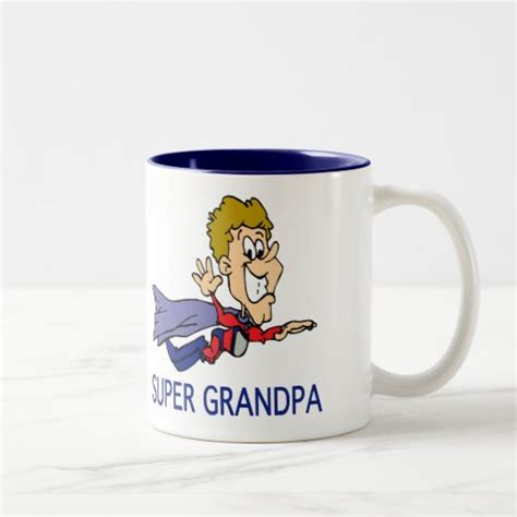 Funny Super Grandpa Coffee Mugs Zazzle