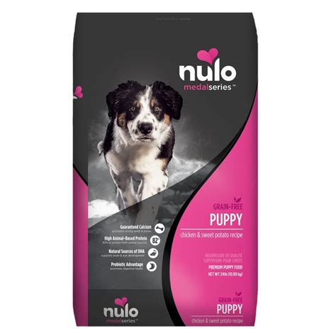 Healthy gluten free low calorie grain free dog… $5.99. Nulo MedalSeries Puppy Food - Grain Free, Chicken and ...