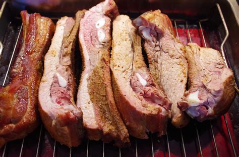 Dicke Rippe Rind Grillen