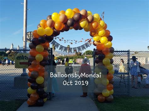 Last month my parents celebrated their 50th wedding anniversary. Random Balloon Arch Fall Colors Bethany Church Fall Family ...