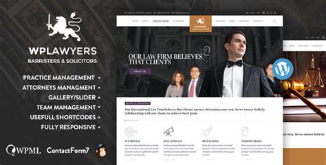 Theme free download professional wordpress theme for lawyers, law firms, attorneys, consultants, legal corporations, legal advisors, justice corporations, agents and for any legal and law related businesses. 13 Powerful Attorney and Lawyer WordPress Themes - PixelPetal