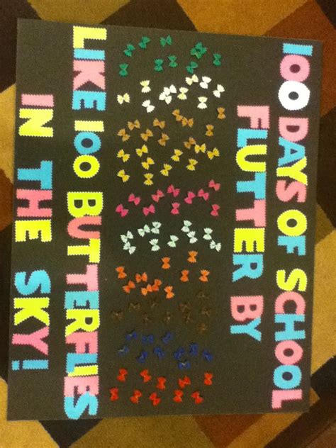 Allisons 100th Day Of Kindergarten Poster She Wanted To Do A