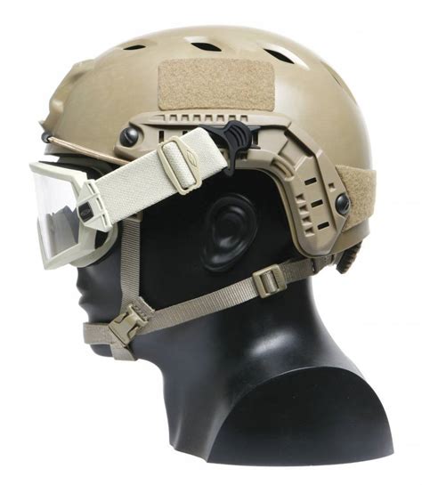 Swivel Goggle Clip For Arc Rail Equipped Ach Mich Bump Helmet Dlp