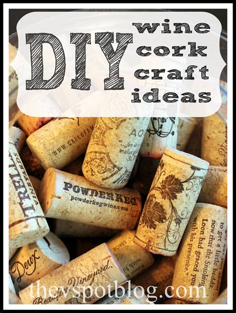 Diy Wine Cork Crafts The V Spot