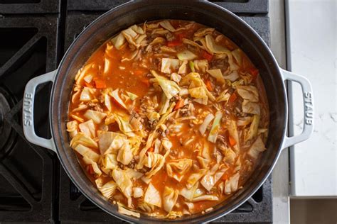 Cabbage Roll Soup One Pot Momsdish