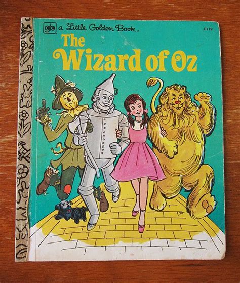 Little Golden Book The Wizard Of Oz 1976 Little Golden Books