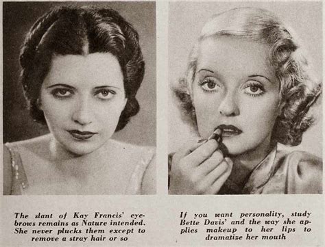 1934 Christmas Makeup Tricks By Max Factor Glamour Daze