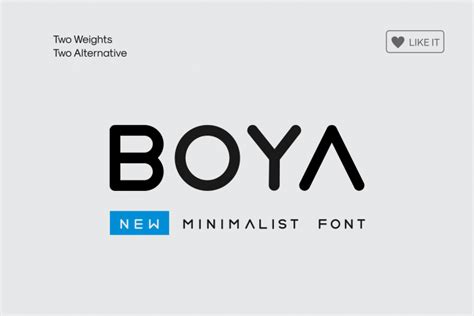 Free Boya Rounded Font 1001 Fonts Dafonts Futuristic Fonts