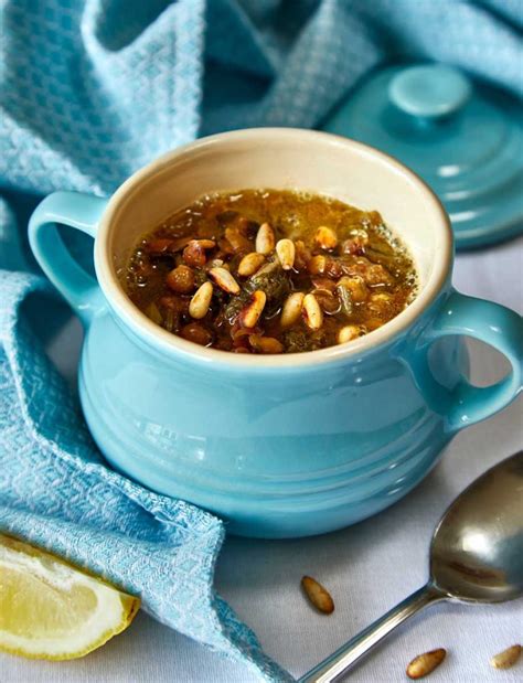 Lentils And Spinach Soup Lina Saad Feed The Lion