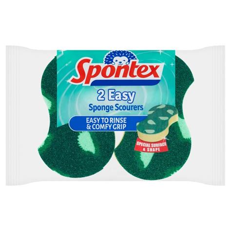 Spontex Easy Sponge Scourer Ocado