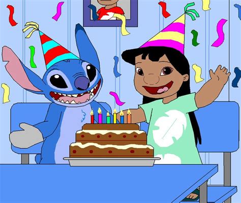 Happy Birthday From Lilo And Stitch By Sunsetmajka626 Lilo And Stitch