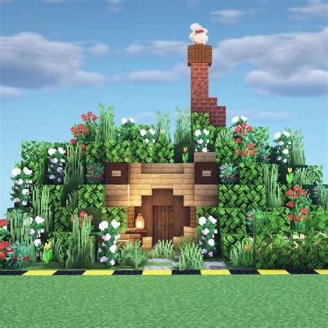 【minecraft】how to build a cute house【tutorial】. Minecraft Builds | Inspiration on Instagram: "Hobbit house ...