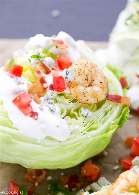 Gulf Shrimp Iceberg Lettuce Wedge Salad