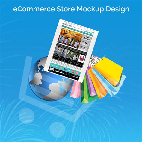 Ecommerce Store Mockup Design Bay20 Software