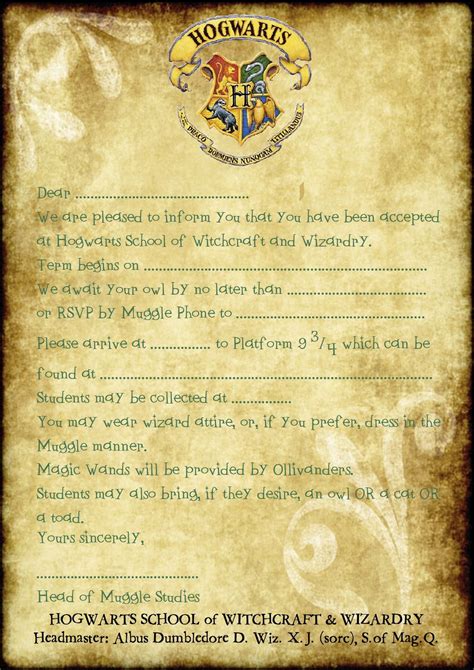 Plantilla Sobre Carta De Hogwarts Stjohnscemeteryparramatta Org The Best Porn Website