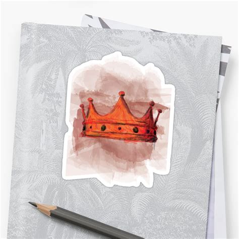 The Bloody Crown Macbeth Stickers By Missamylee Redbubble