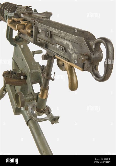 A French Hotchkiss 14 Heavy Machine Gun Calibre 8mm Lebel Serial