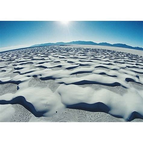 White Sands National Monument In New Mexico Is The Largest Gypsum Dune