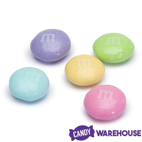 Pastel Mandms Candy Plain 38 Ounce Bag Candy Warehouse