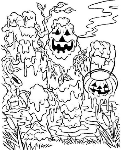 Cool Halloween Coloring Pages At Free Printable