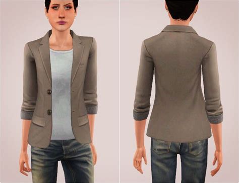 Blaverussims Cc Finds Sims 3 Sims Boyfriend Blazer