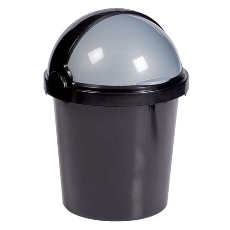 Plastic 45l touch top bin rubbish /dust bins kitchen,home different nice colors | ebay. 12L Flip Top Dustbin with handle Black | Dust Bins ...