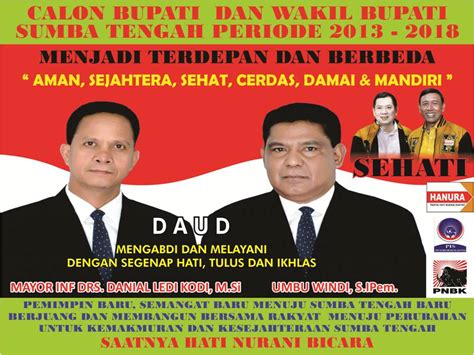 A special election for mayor will be held in november to fill out. MAYOR INF. DRS. DANIAL LEDI KODI,M.Si