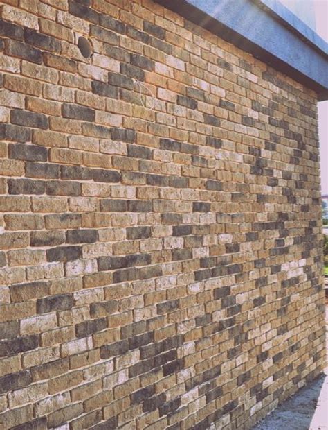 London Town Brick Slips On An External Wall Wall Cladding Stone