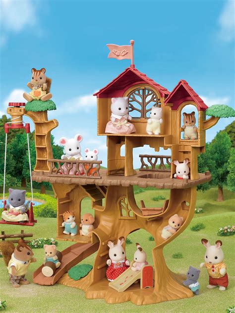 I recently got this as a gift and it goes really well with any other furniture sets.my first sylvanian. Sylvanian Families Adventure Tree House