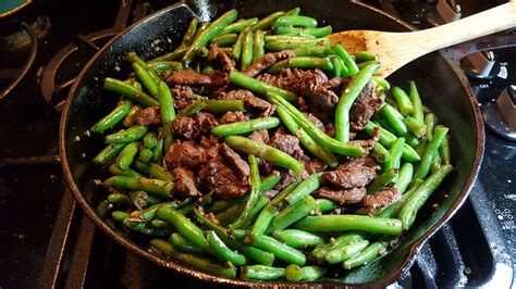 This recipe is from my easy chinese recipes cookbook, the best selling and top rated chinese cookery book. Beef and Chinese Green Beans - VeggieConverter