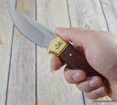 Browning Fixed Small Hunting Skinning Knife Razor Sharp Blade With Sheath Bestblades4ever