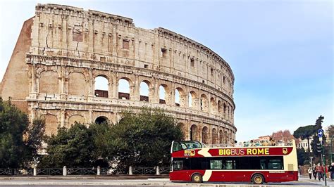 Rome Hop On Hop Off Big Bus Tour