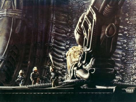 Alien Encounter On The Set Of Ridley Scotts Sci Fi Horror Sight