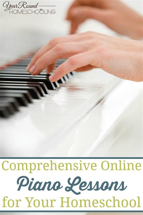 Daniel's lessons, my high recommendation. Comprehensive Online Piano Lessons for Your Homeschool - Year Round Homeschooling