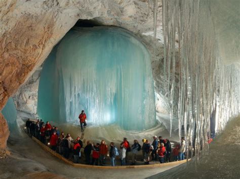 Places For Traveling Eisriesenwelt Ice Caves Austria