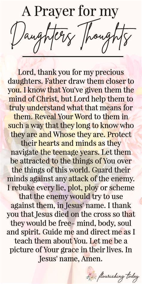 3 Powerful Prayers For My Daughter As She Grows Up In 2020 Prayers