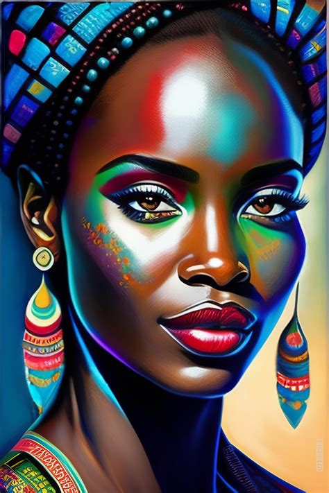 Black Girl Art Black Women Art Art Girl Abstract Portrait Portrait
