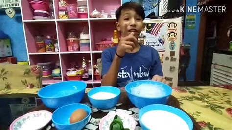 Letakkan potongan buah ke dalam baskom. Agar agar Santan Sirap Rose Kasihku /mmg laku deras - YouTube