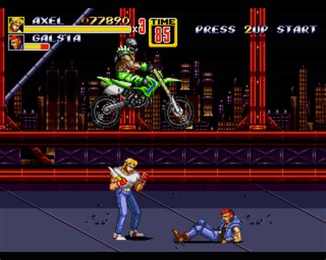 Street Of Rage 2 Uno De Los Mejores Cartuchos De Sega Genesis Llega A