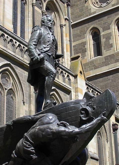 Statue Of Matthew Flinders In Downtown Melbourne 2006 Diane H Morris