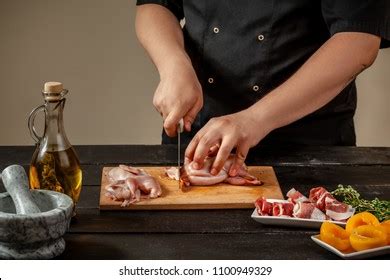 Sexy Chef Naked Body Peppering Raw Stock Photo 244856092 Shutterstock