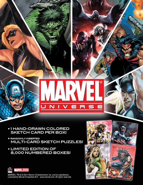 Free shipping for many products! Wonderful Wonderblog: Marvel Universe 2011 Trading Cards
