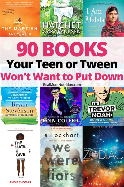 90 Books For Teens And Tweens That Will Get Them Reading Books For