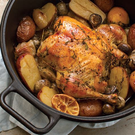 Place the leg skin side down on the cutting board. Easy Chicken Pot Roast - Taste of the South