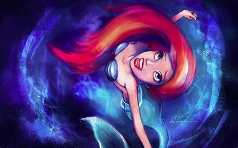Download The Little Mermaid Fan Art By Williamg40 Disney Fan Art