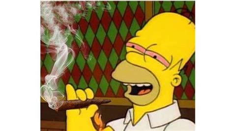 Homer Simpson Weed Memes