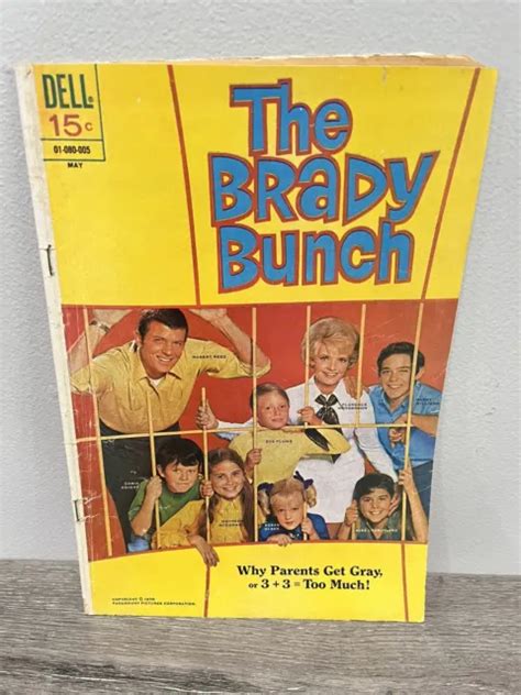 Original May 1970 The Brady Bunch No 2 Dell Comic Book And 2 Extra Books