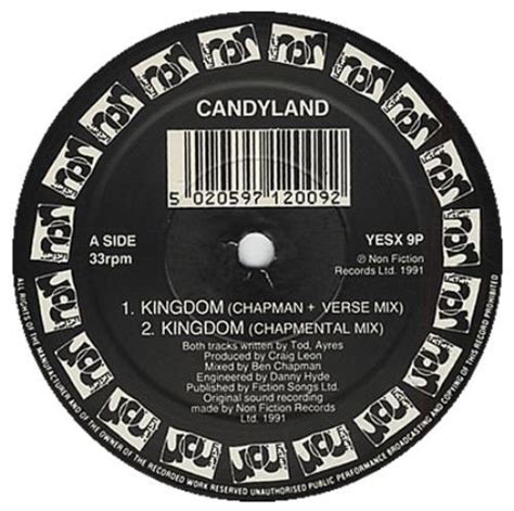 Candyland Kingdom Uk Promo 12 Vinyl Single 12 Inch Record Maxi